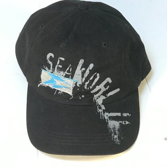 Vintage Sea World Skate Surf Beach Athletic Adjustable Hat Cap - Picture 2 of 7